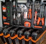 Kit De Ferramentas C/ 129 Pcs Sparta