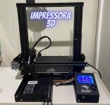 Oficial Creality Ender 3 3D FDM Impressora totalmente open source com retomada de impressão de estrutura metálica DIY 220x220x250mm
