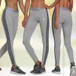 Calça Legging Adidas 3 Listras Feminina