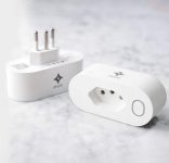 Tomada inteligente EKAZA, 16A, Desliga E Liga Via Aplicativo, Branco