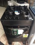 Fogão 4 Bocas Mesa de Vidro Atlas Preto – Acendimento Automático Mônaco Top Glass