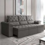 Sofá Retrátil 3 Lugares 2,10m