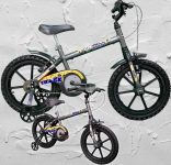 Bicicleta Infantil Aro 16 Dino Grafite e Laranja, Track Bikes