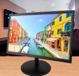 Monitor PCTOP 19″ 60Hz Hd 1440 X 900 5Ms Led Widescreen Vga Hdmi Furação Vesa Bivolt – Mlp190Hdmi Preta