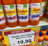 Lysoform Desinfetante Bruto ou Suave Odor Original 1 L
