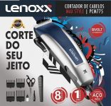 Máquina de Cortar Cabelo Lenoxx Max Style – 4 Níveis de Altura 1 Velocidade