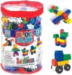 Bloc Slim – Bolsa com 350 Peças, Luc Toys