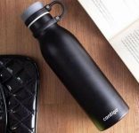 Garrafa Térmica Contigo Matterhorn Matter Black 591ml