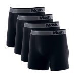 Kit 4 Cuecas Boxer Microfibra, Mash, Masculino