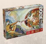 Quebra-cabeças Grow 3000 peças: Criação de Adão (exclusivo Amazon), Multicor