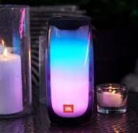 Caixa de Som Bluetooth JBL Pulse 4 20W Show de Luzes 360° – JBLPULSE4BLK