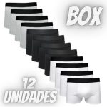 Cueca Infantil Boxer Kit 12 Peças Algodão – DCP kids