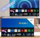 PHILIPS Smart TV 43PFG6825/78-43″ Full HD sem bordas, HDR Plus, 3 HDMI, 2 USB, Wifi Miracast, Conversor digital, Netflix, Youtube, Globoplay e Prime Video