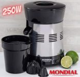 Extrator de Sucos MONDIAL, Turbo 250W Black Premium, Bivolt – E-10