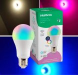 Smart Lâmpada Inteligente Intelbras EWS 407 com 16 milhões de cores Casa Inteligente Wi-Fi