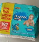 Toalha Umedecida Ultrafresh, Babysec, 192 unidades