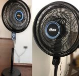 Ventilador de Coluna Oster Super Breeze, 110V, Preto, 126W, OVTR880