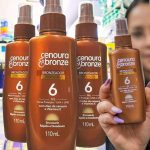 Óleo Bronzeador Spray Fps6, Cenoura e Bronze