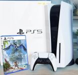 PlayStation 5 825GB 1 Controle Branco Sony – com Horizon Forbidden West