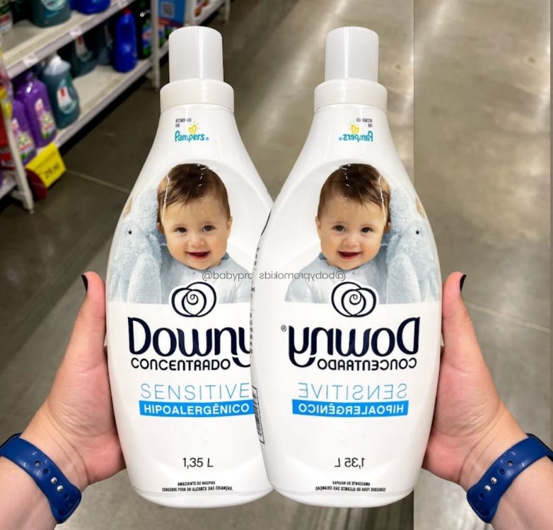 Amaciante Downy Concentrado Sensitive - Hipoalergênico 1,35L - Adoro ...