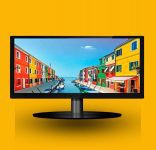 MONITOR PCTOP 17″ LED VGA VESA HDMI – MLP170HDMI, Preto