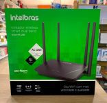 Roteador Wireless Intelbras Dual Band RF 1200 Preto