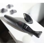 Aparador de Pelos Multigroom Series 1000, 1 velocidade, Preto, à pilha- Philips
