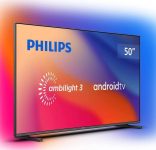 PHILIPS Smart TV 50″ 4K Android Ambilight 50PUG7907/78, Google Assistant, Comando de Voz, Dolby Vision/Atmos, VRR/ALLM, Bluetooth 5.0, 4 HDMI