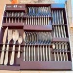 Jogo Talheres Faqueiro Módena 42 Pcs Inox Garfo Faca Colher