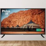 TV LED 32″ Philco PTV32G50D HD com Conversor e Receptor Digital 2 HDMI 1 USB – Preto