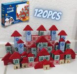 Brincando de Engenheiro 120 Peças Xalingo, Multicor