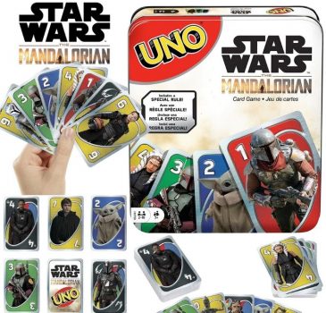 UNO Jogo de cartas Mandalorian, Multicolor, HJR23 : :  Brinquedos e Jogos