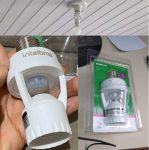 Interruptor Sensor de Presença Intelbras para iluminação com soquete ESP 360 S