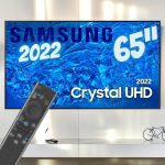 Smart TV 65” 4K Crystal UHD Samsung UN65BU8000 – VA Wi-Fi Bluetooth Alexa Google Asistente 3 HDMI