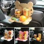Suporte De Mesa Dobrável Multifuncional Para Banco Traseiro Do Carro