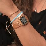 Relógio Feminino Digital Mormaii Vintage – MOJH02AX/K4J Rosé com Acessórios