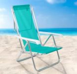 Cadeira Reclinável Mor 8 Posições Anis Alumínio