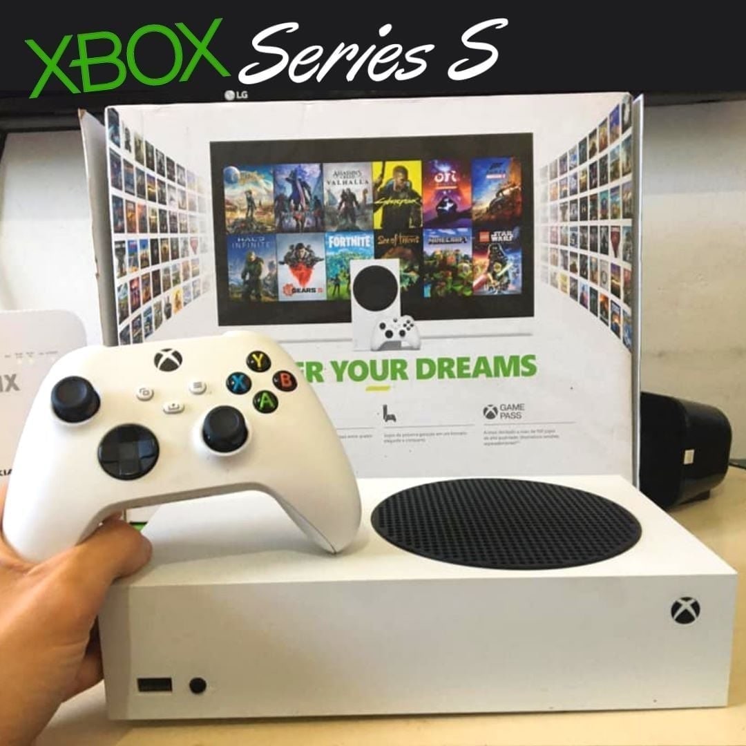 Console Microsoft Xbox Series S, 512GB, Branco - Adoro Promoção