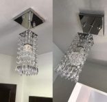 Lustre Clearcrillic Cristal Acrílico Quadrado Perfeito