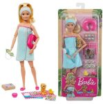 Mattel Barbie Fashionista Conjunto Bem Estar Dia de Spa, Multicolorido