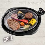 Grill Mondial, Smart Grill 2 em 1, 110V, Preto, 1200W – G-04