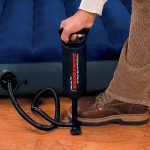Bomba de Ar Manual Double Quick Intex Preto Pequena