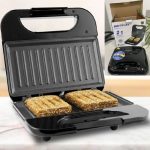 Grill e Sanduicheira Britânia BGR01P Toast 750W – Preto