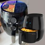 Fritadeira sem Óleo Cadence Pratic Fryer, 3L, Preta, FRT515