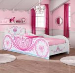 Cama Infantil Móveis Estrela – Carruagem 88x188cm