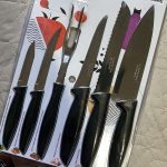 Jogo Facas Inox 6 peças Plenus Preto – Tramontina