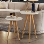 Conjunto Mesa Apoio e Lateral Maju – Off White