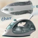 Ferro de Passar a Vapor Oster, Base Antiaderente, Verde, 1200W