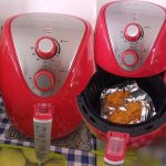 Fritadeira Sem Óleo Air Fryer 3,5L, Mondial, Vermelho/Inox, 1500W, 127V – AF-32-RI