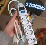 Filtro De Linha 5 Tomadas Branco Multilaser – WI300